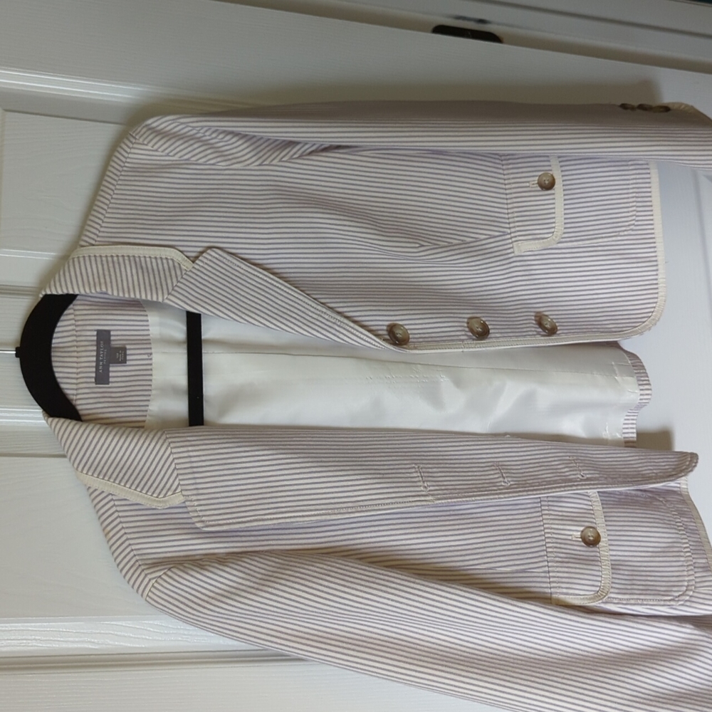 Ann Taylor striped jacket